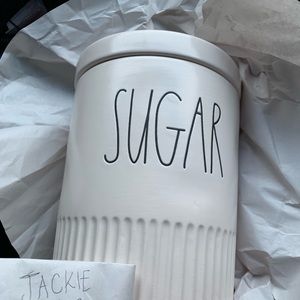 Rae Dunn sugar canister